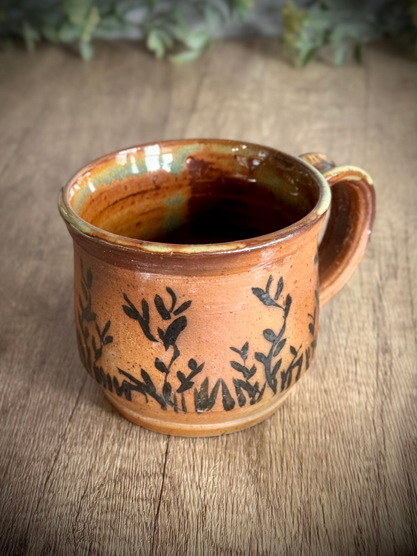 Wood Fire Mug #13 – Grassy Meadow