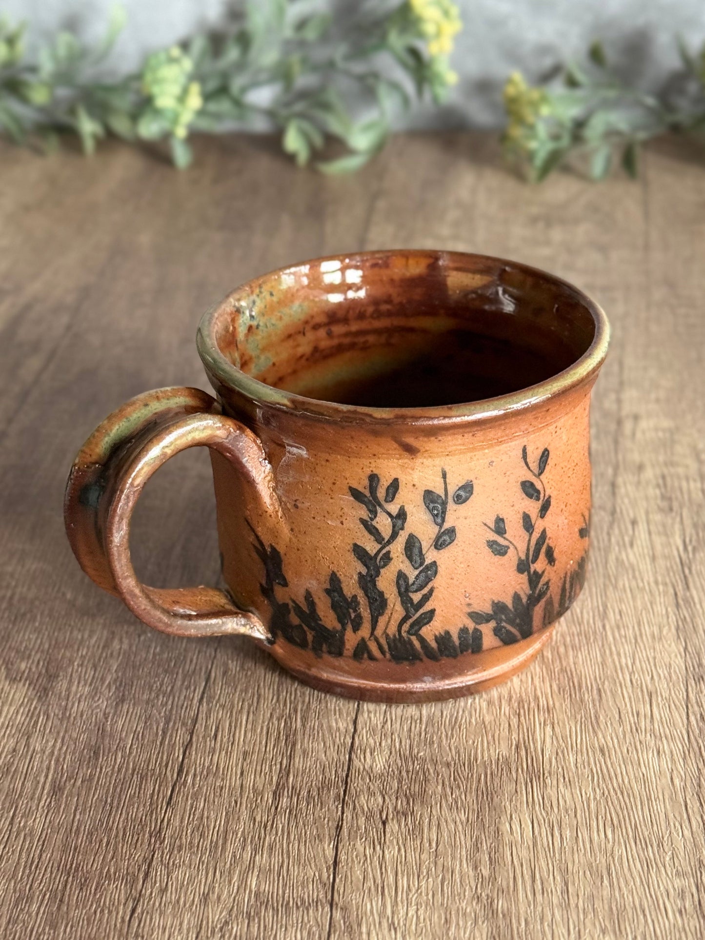 Wood Fire Mug #13 – Grassy Meadow