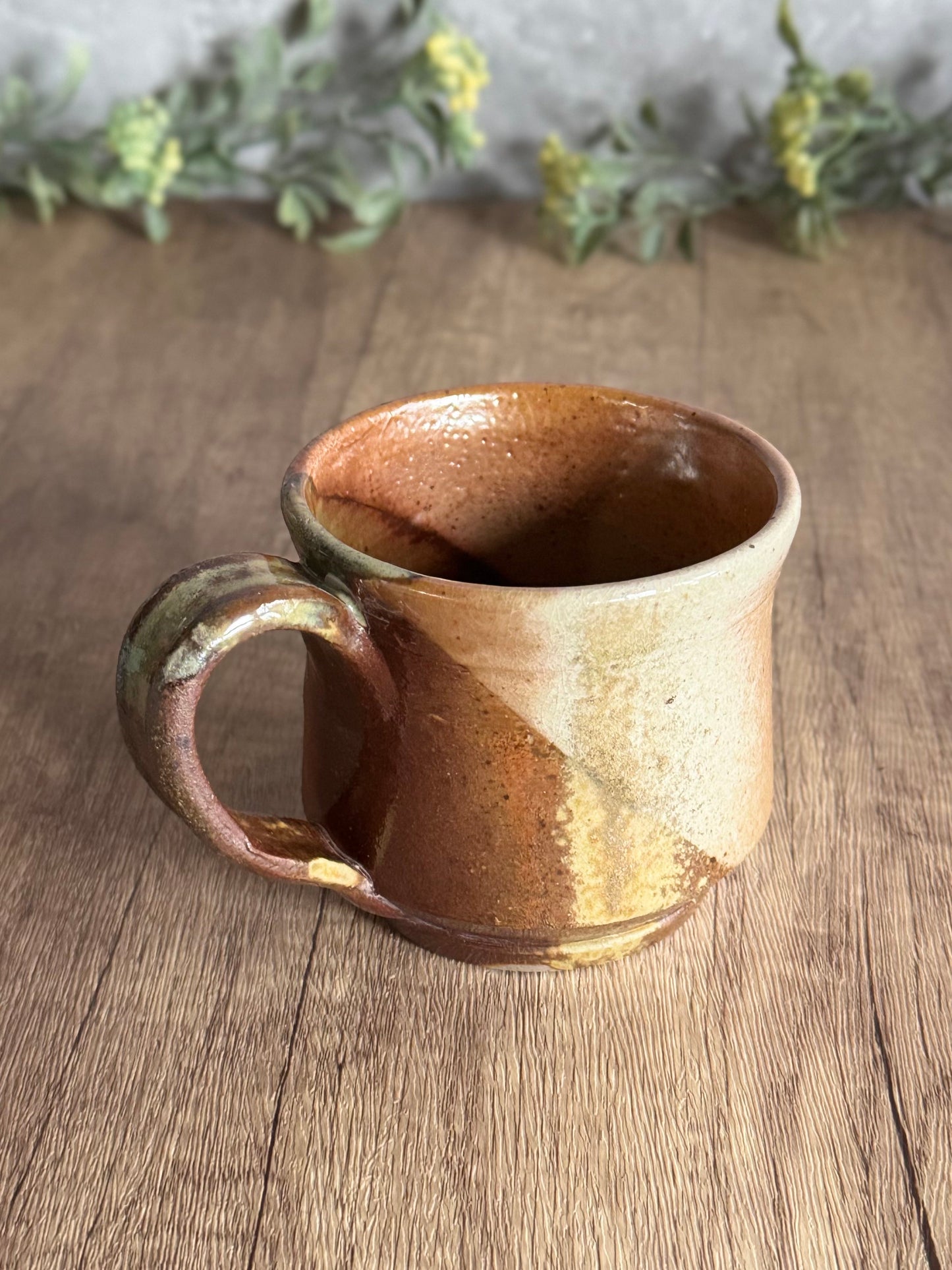 Wood Fire Mug #12 - Golden Sky Fade
