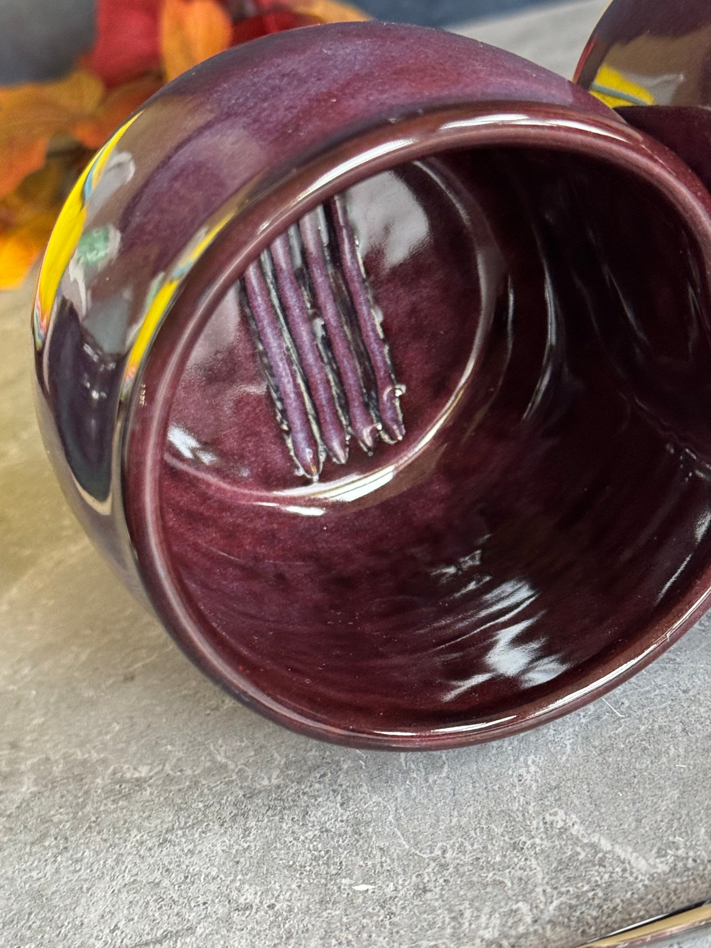Dual Paint Cup – Amethyst Glaze