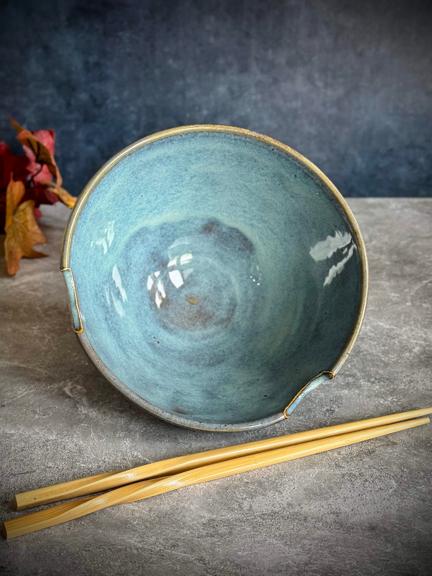 Sky Blue Ramen Bowl