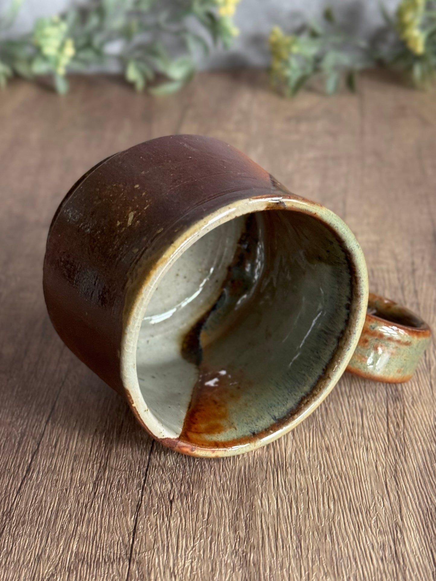 Wood Fire Mug  1 Glaze Drift