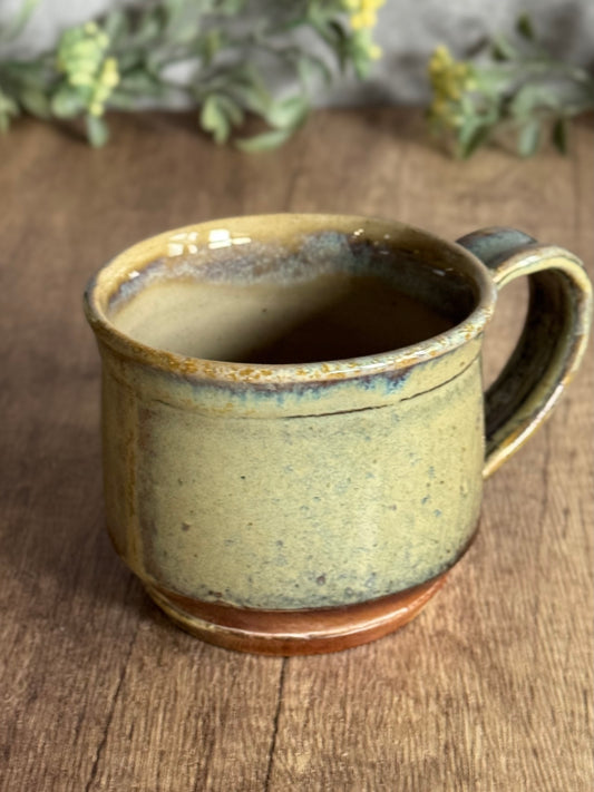 Wood Fire Mug 8 – Mossy Band
