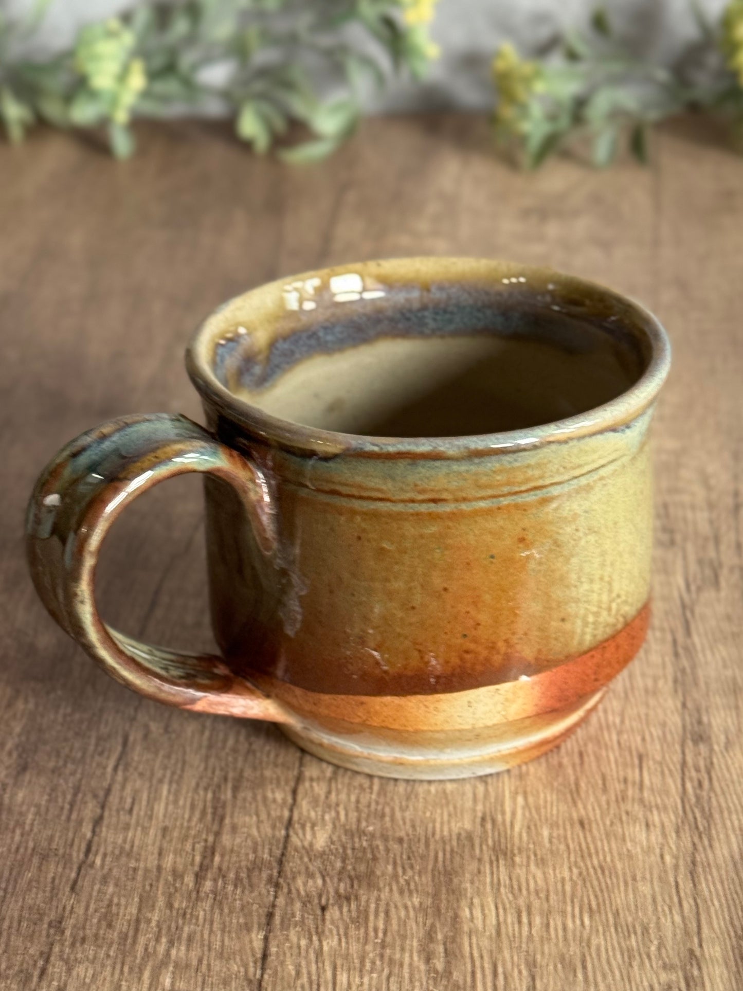 Wood Fire Mug 8 – Mossy Band
