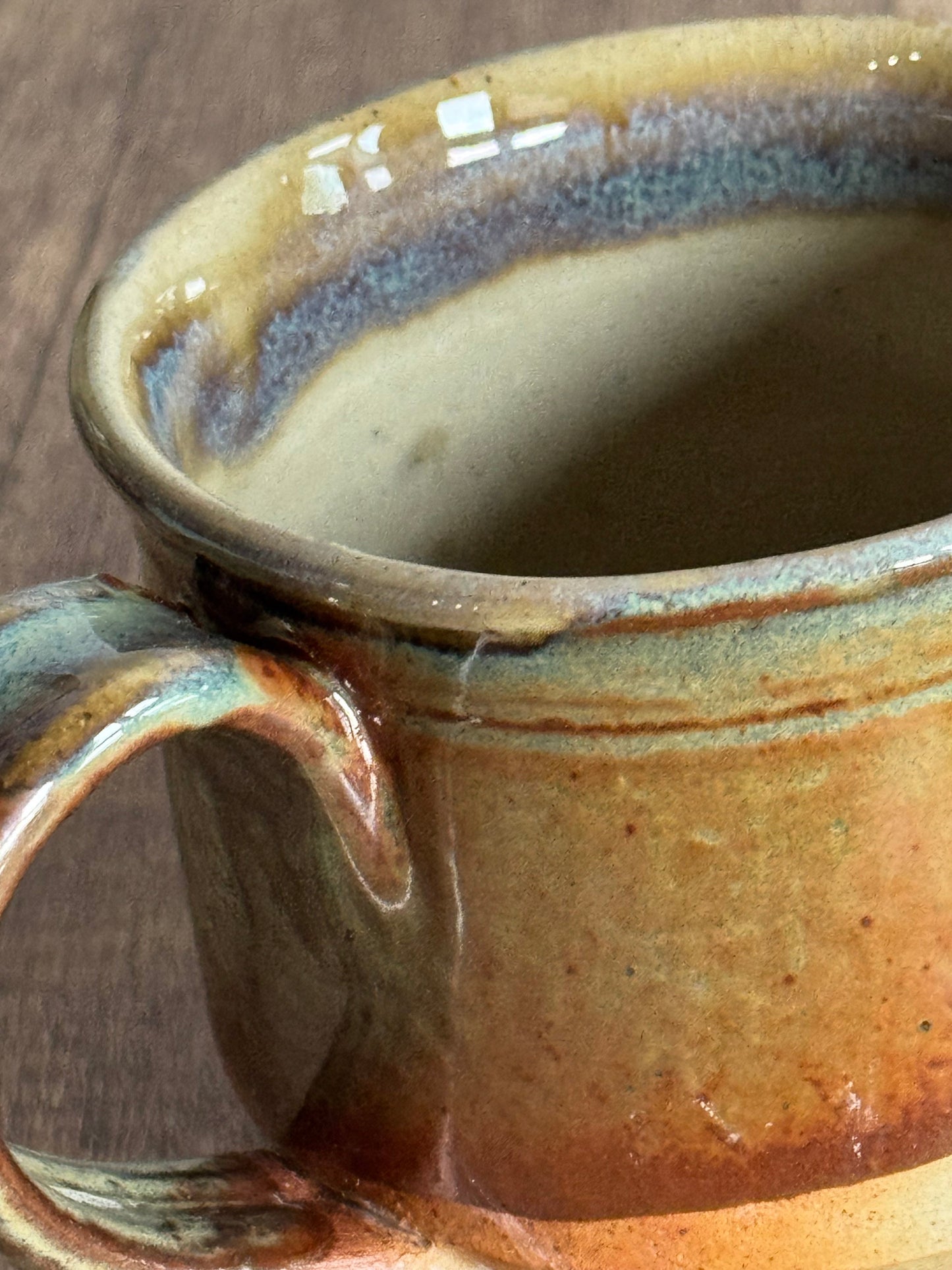 Wood Fire Mug 8 – Mossy Band