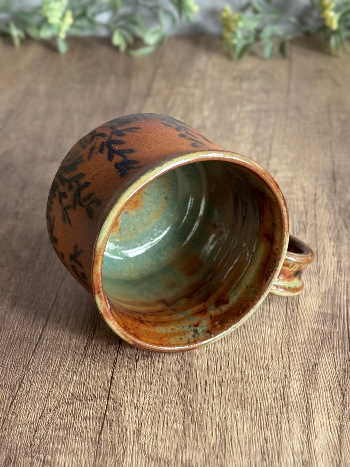 Wood Fire Mug #13 – Grassy Meadow