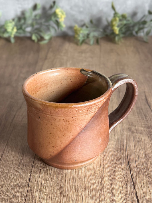 Wood Fire Mug  #12 - Golden Sky Fade