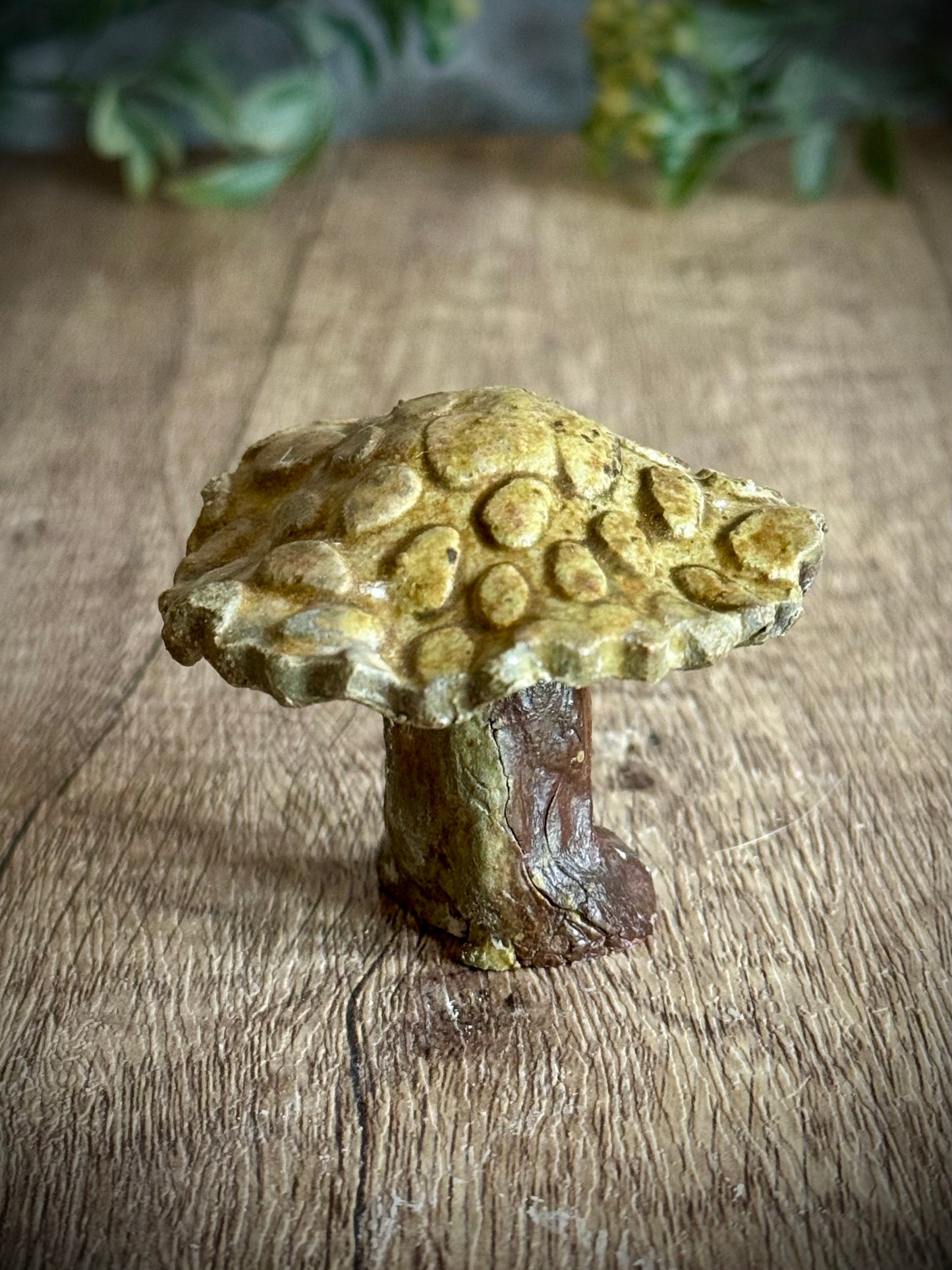 Woodland Mini – Textured Ceramic Mushroom #1