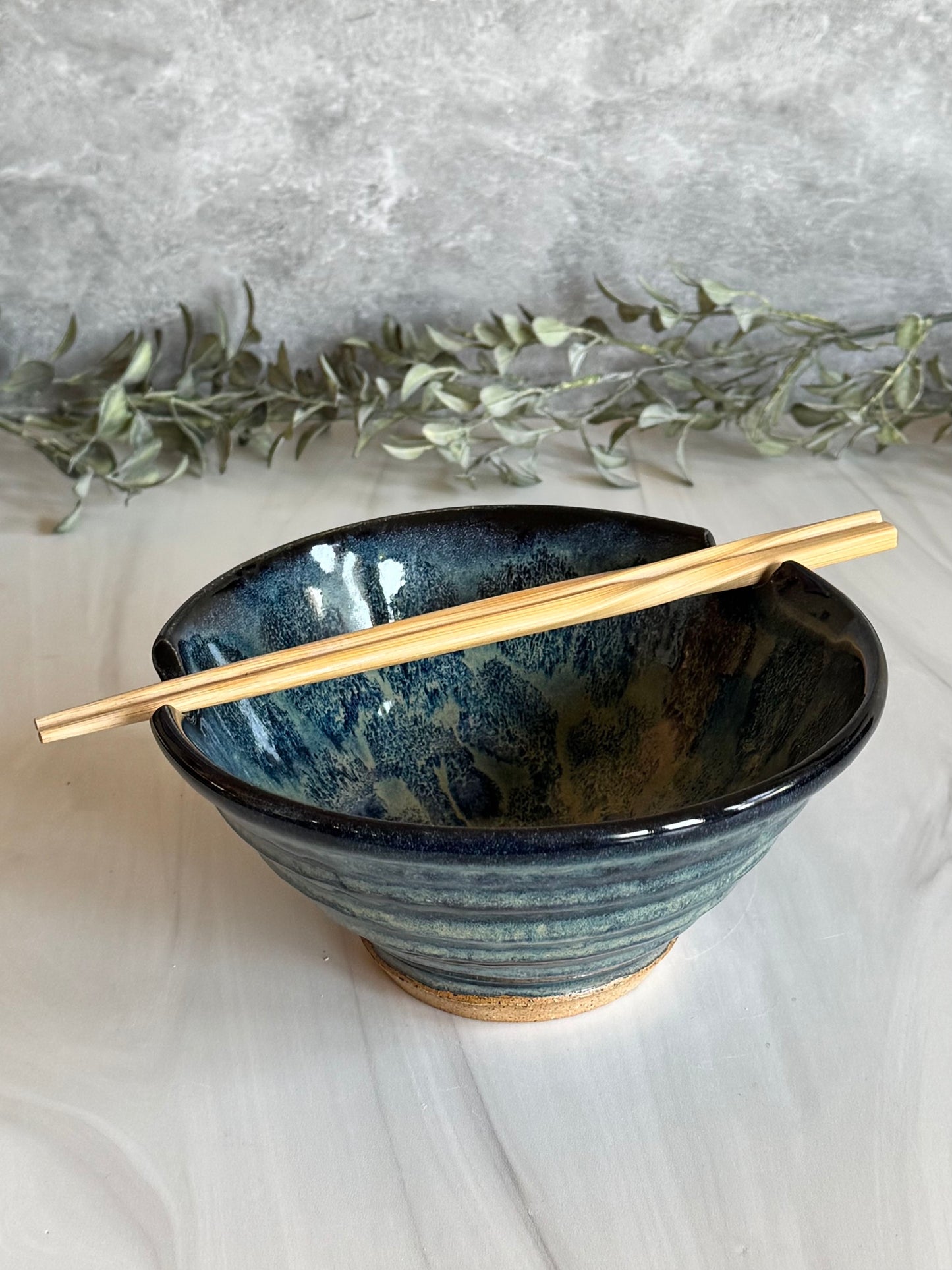 Ramen Bowl - Tierred Blue