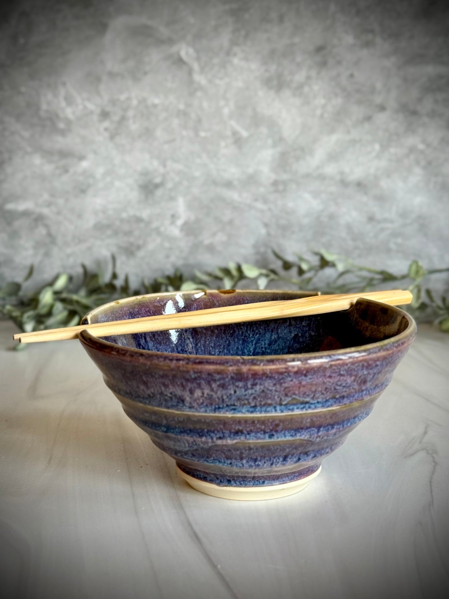 Ramen Bowl - Blue/Purple Tierd