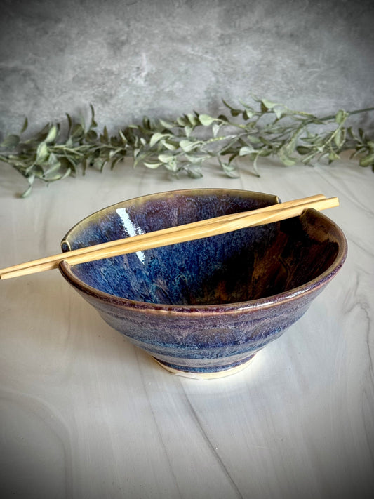 Ramen Bowl - Purple/Blue Tiered
