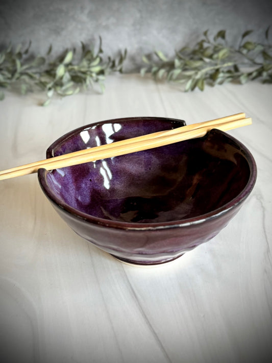 Ramen Bowl - Purple Wavey