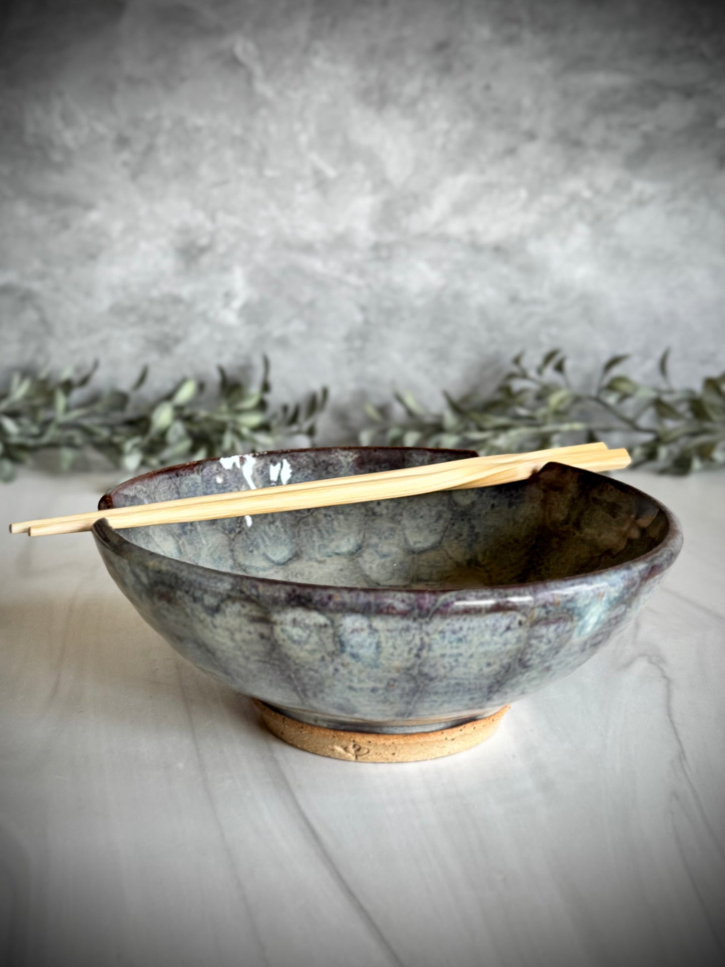 Ramen Bowl - Clouds - lines