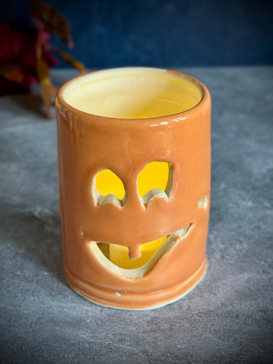 Smiling Jack-O’-Lantern Luminary