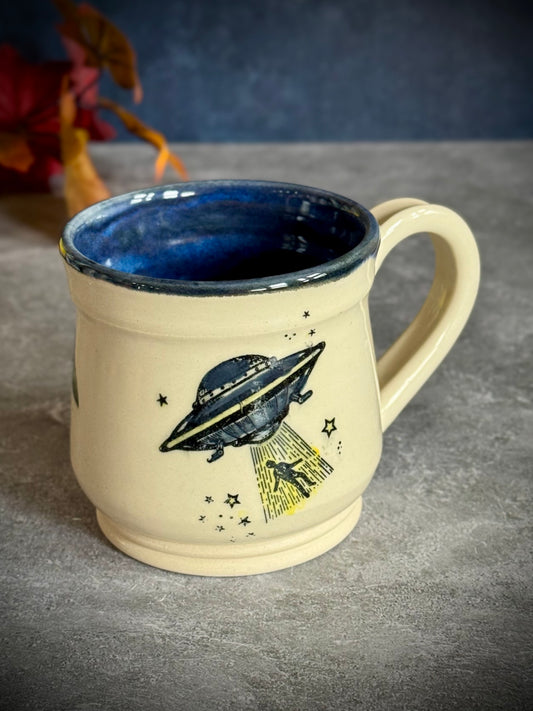 UFO Abduction Mug