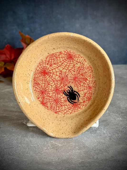 Spider Web Spoon Rest