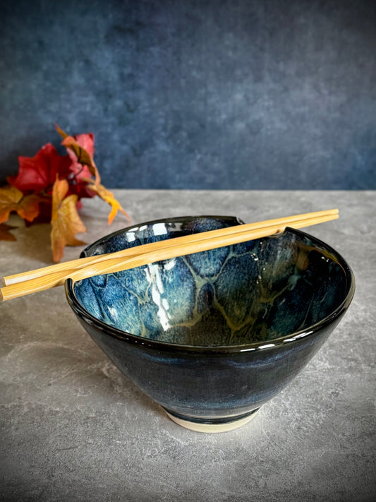 Blue Galaxy Ramen Bowl