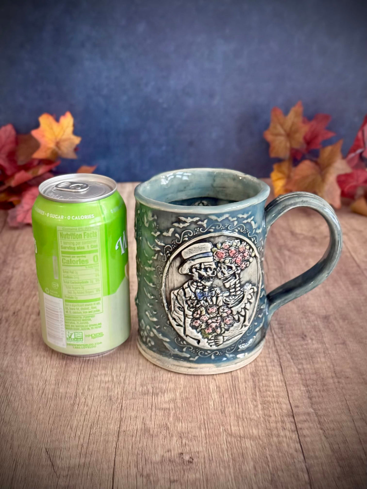 Mug - Light Blue Day of the Dead Wedding