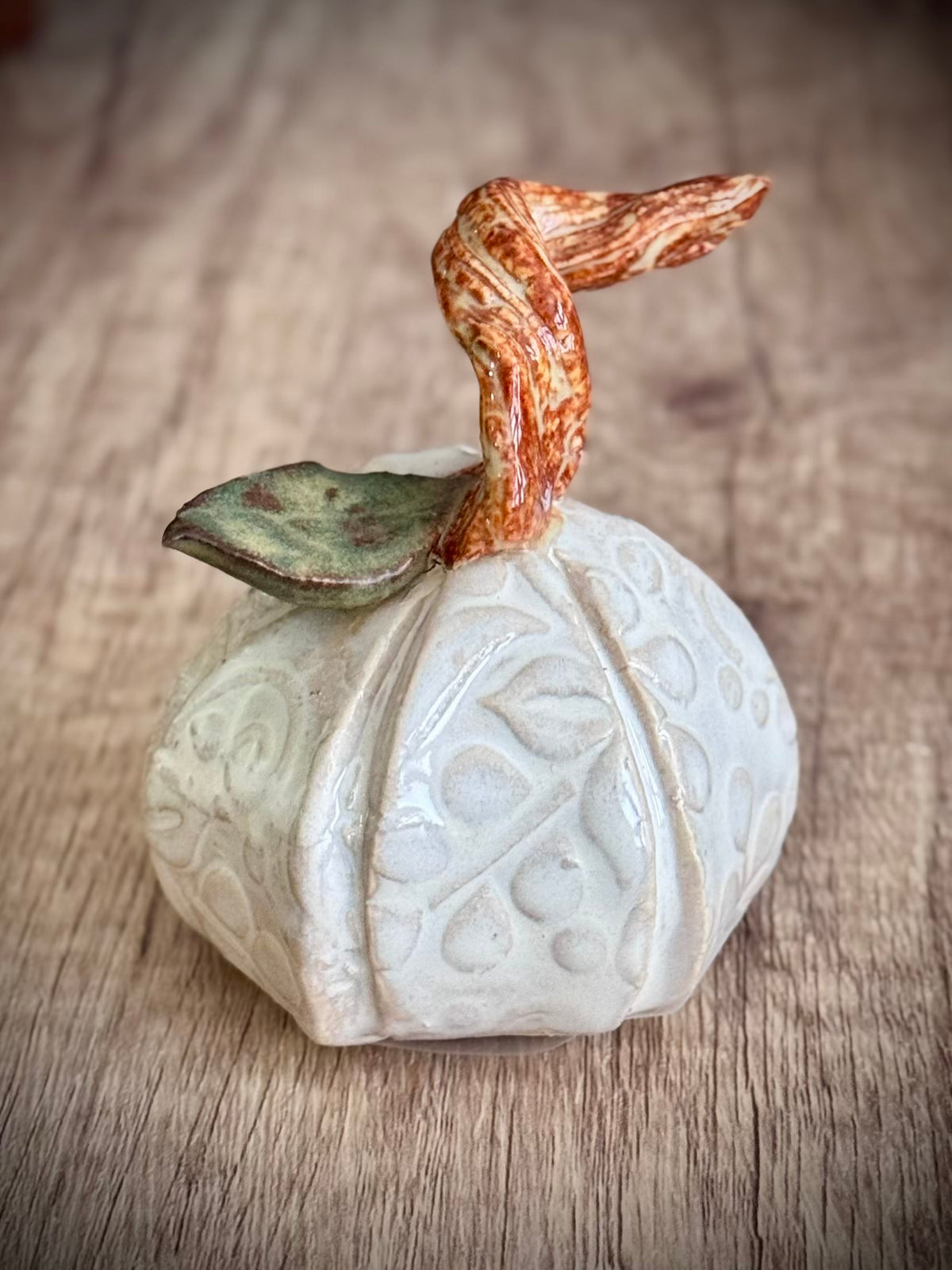 Pumpkin - White Small