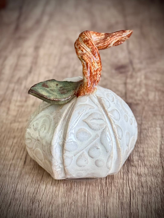 Pumpkin - White Small