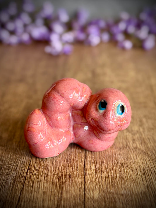 Adorable 3-Inch Worm – Pink