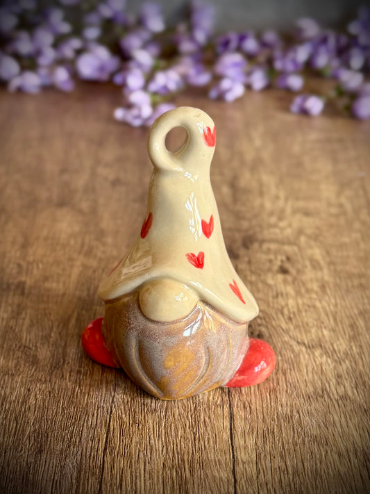 Heart Gnome Figurine